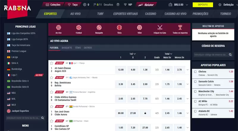 Rabona Apostas Confiavel