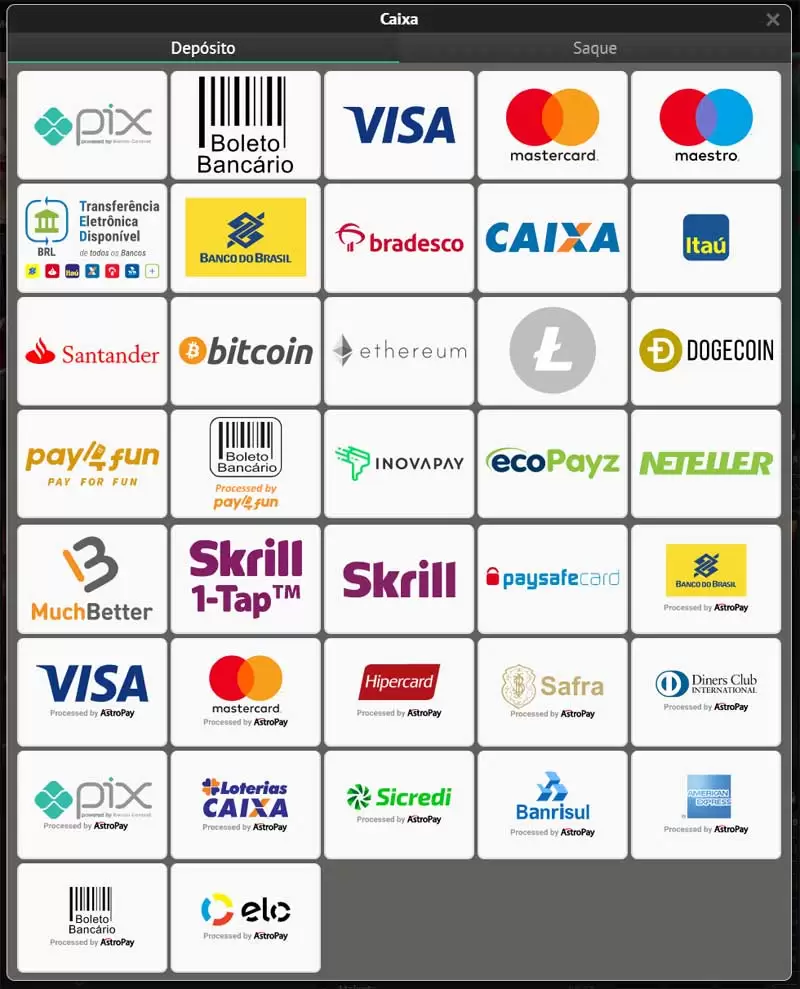 Pin-up Bet Pagamento